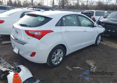 2013 Hyundai Elantra Gt z USA, uszkodzony, nr VIN KMHD35LE3DU109687